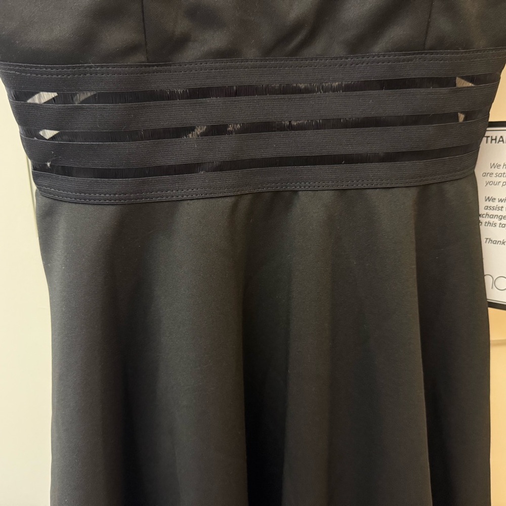 City Studio Black Backless Dress - Picture 4 of 5